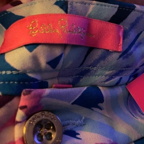 Lilly Pulitzer Mr. Peacock B Tweethearts Kelly Knit Skinny Ankle Pants - Picture 6 of 12